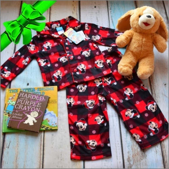 ❣️LAST ONE❣️ Mickey Pajama Set #2fo6k3d3a - Picture 2 of 5